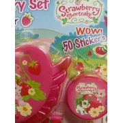 Strawberry Shortcake:  สตรอเบอรี่ ช็อทเค้กกับเพื่อนซี้หวานฉ่ำ + ชุดเครื่องเขียน **รบกวนเลื่อนดูสภาพหนังสือก่อนการสั่งซื้อ**